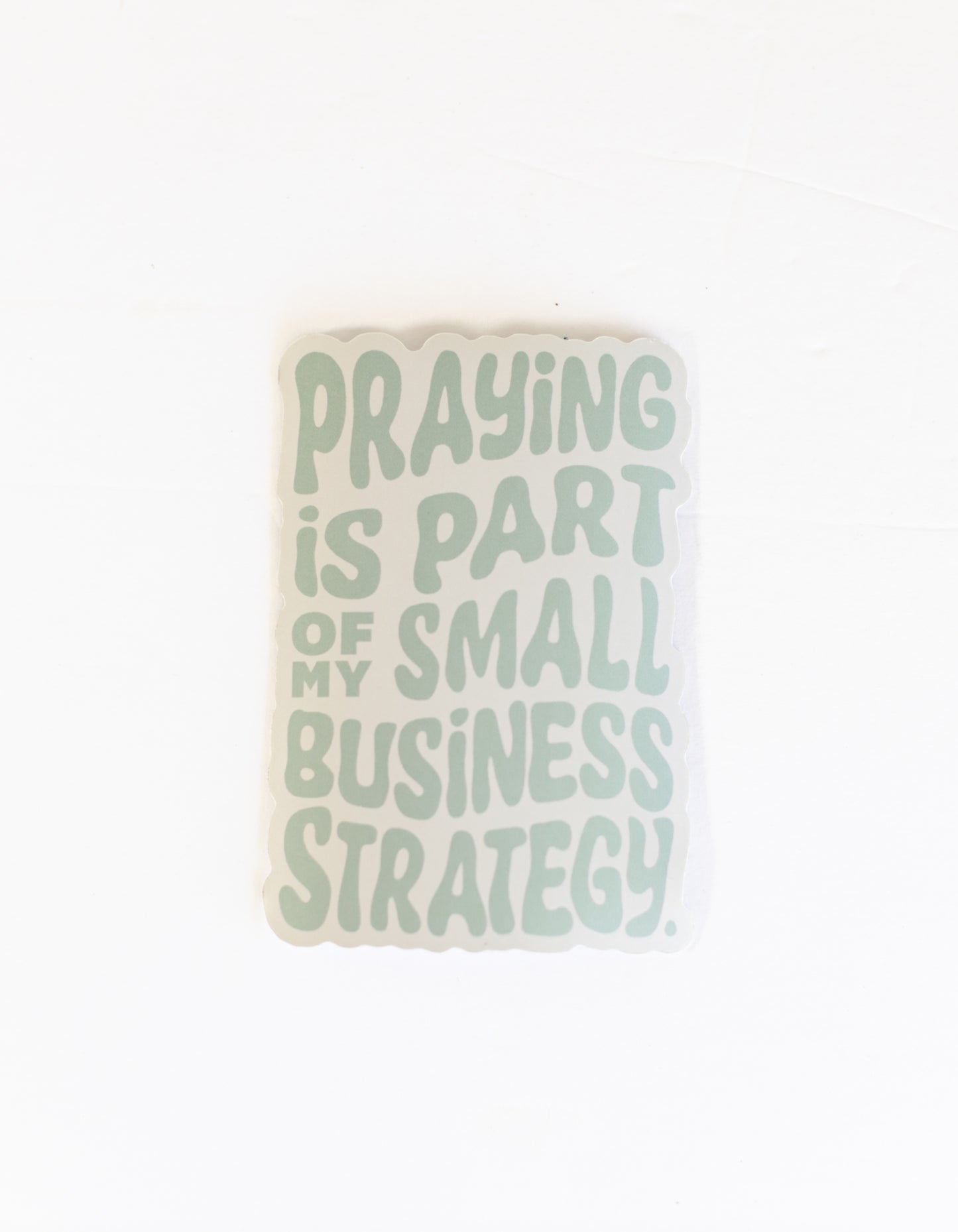 Praying Sticker