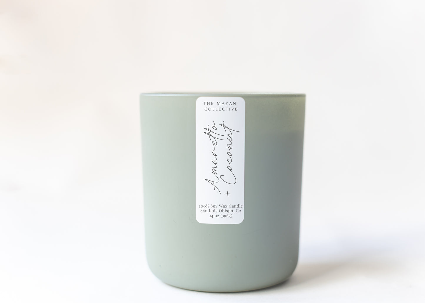 Amaretto + Coconut Soy Wax Candle