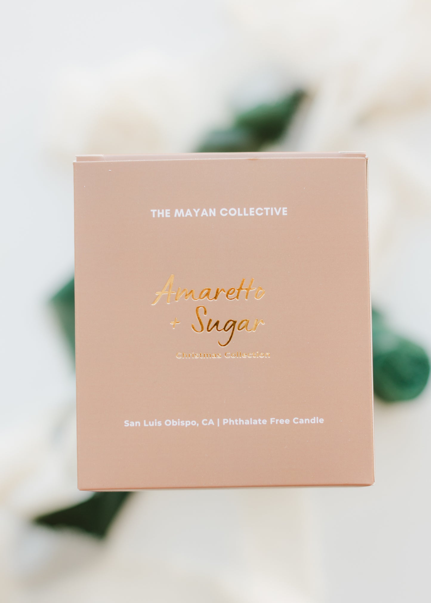 Amaretto + Sugar Soy Wax Candle 14 oz