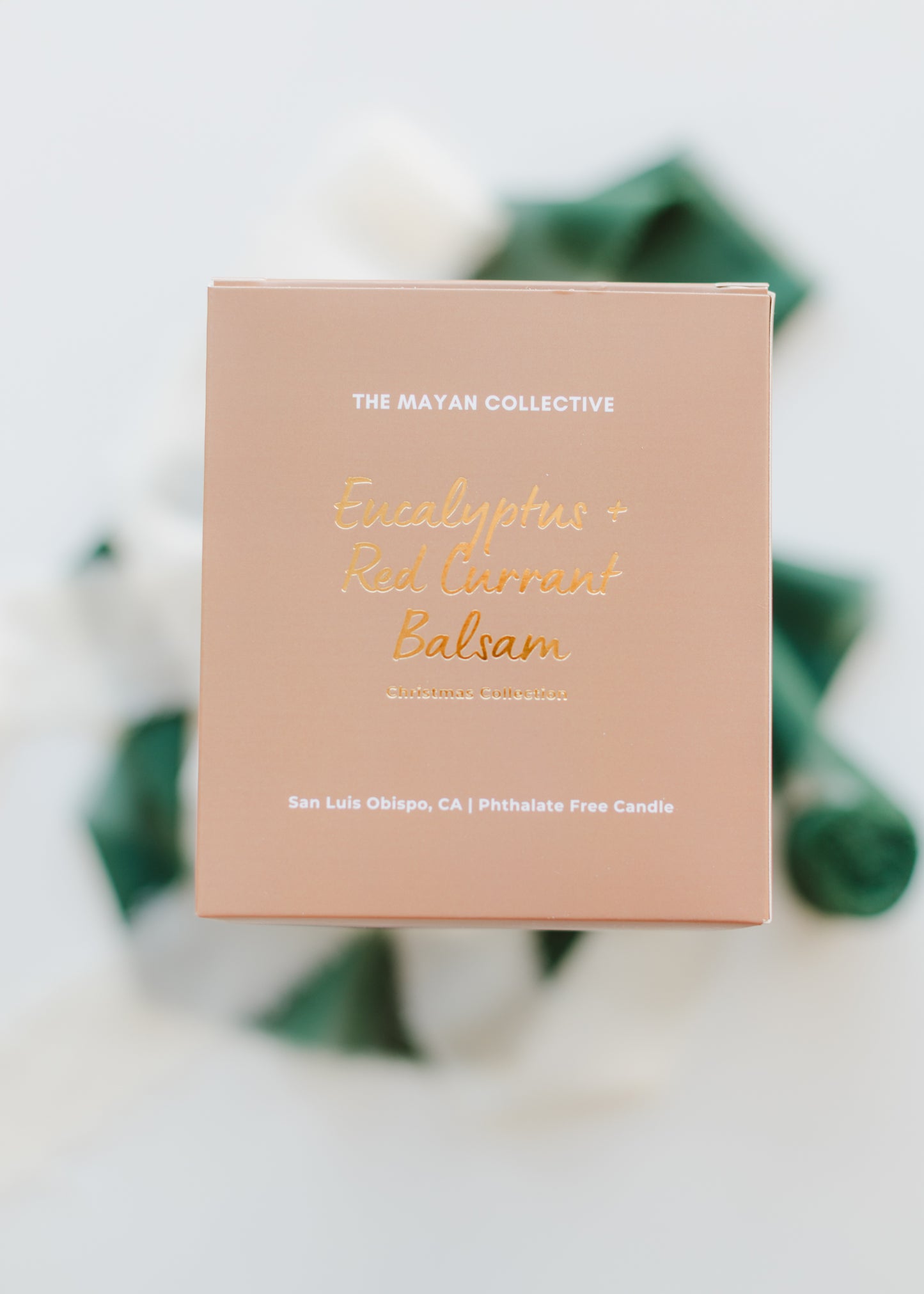 Eucalyptus + Red Currant Soy Wax Candle 14oz