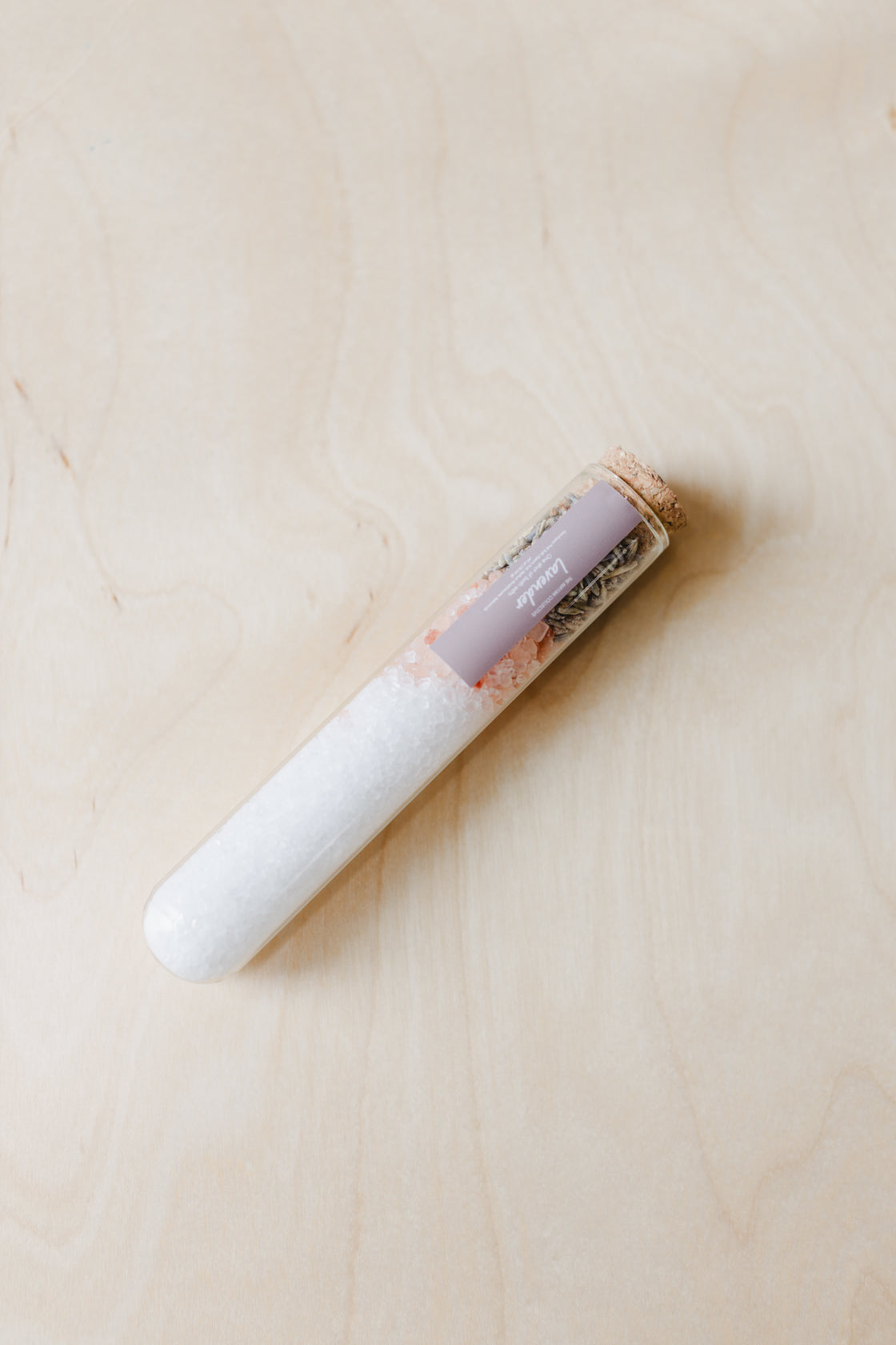 Bath Salts Vial Lavender