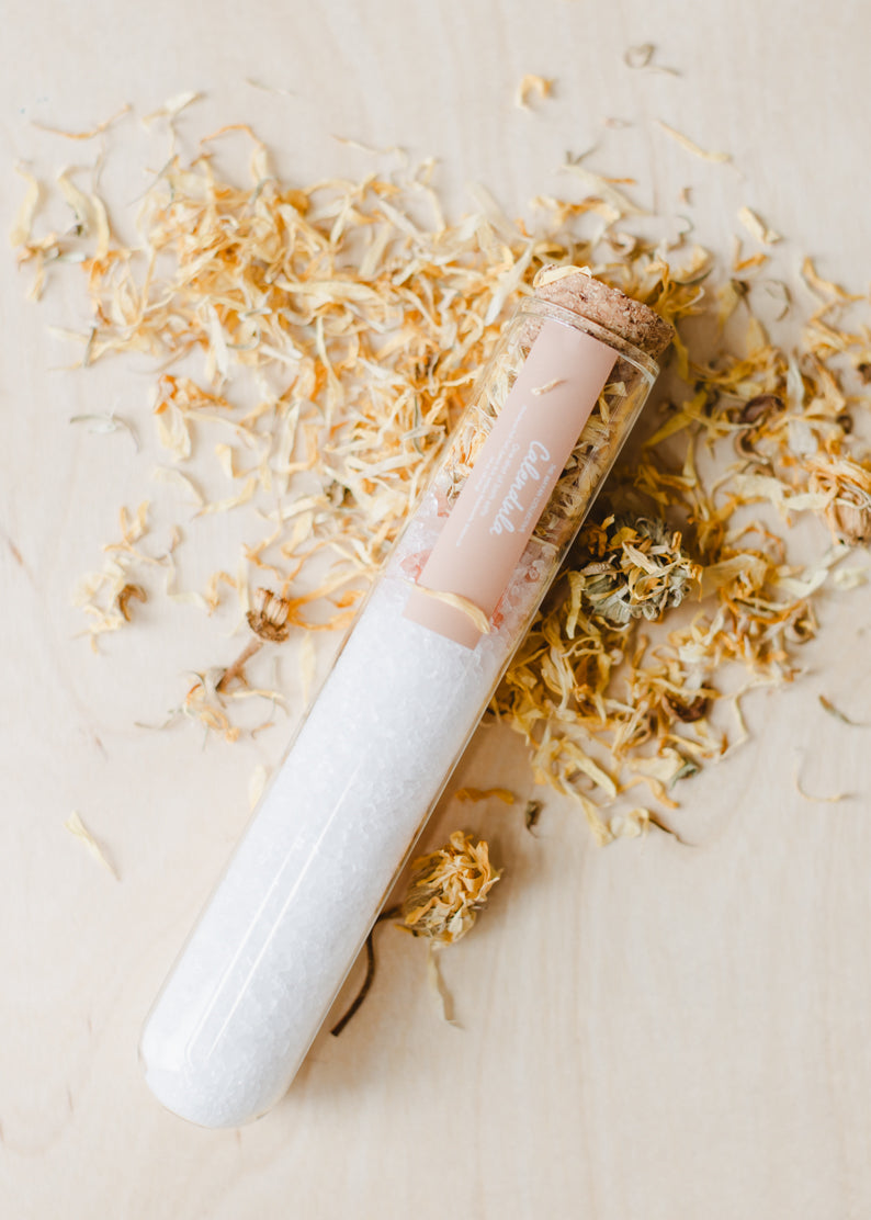 Bath Salts Vial Calendula