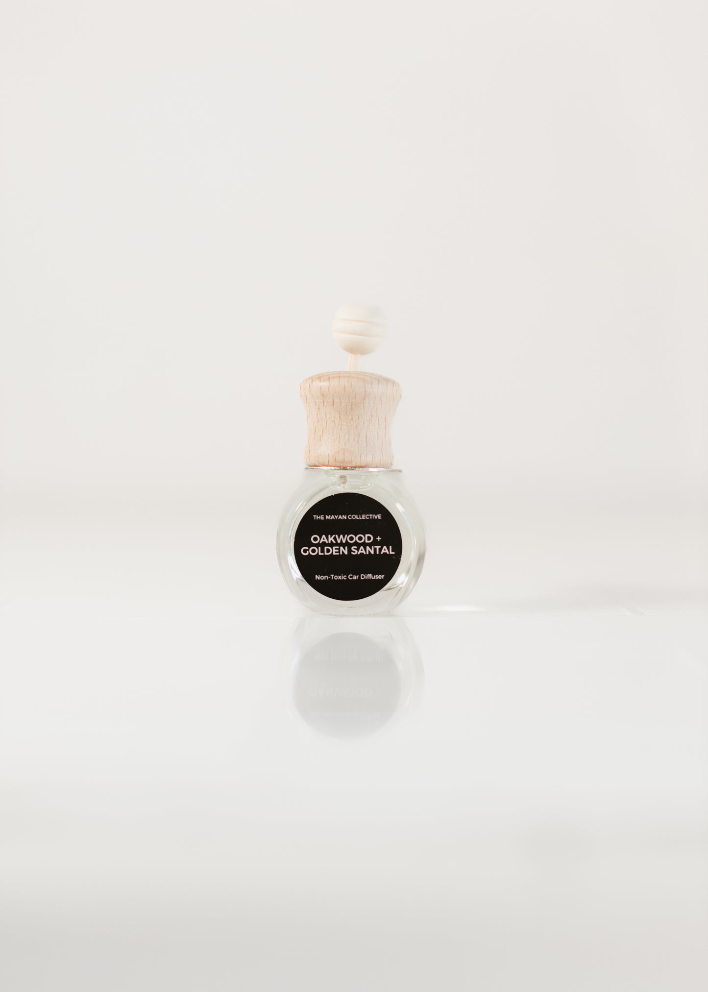 Oakwood + Golden Santal Car Diffuser