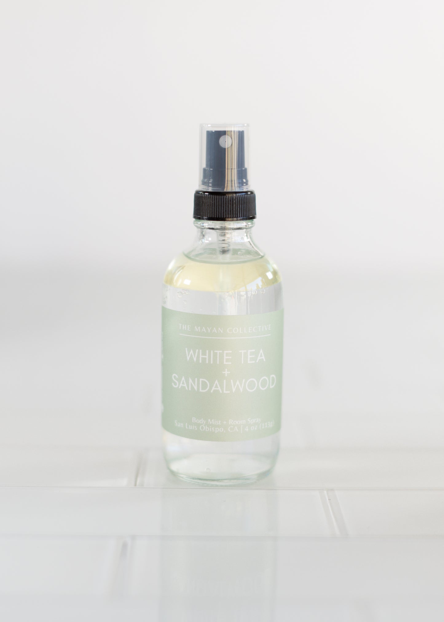 White Tea + Sandalwood Linen & Room Spray
