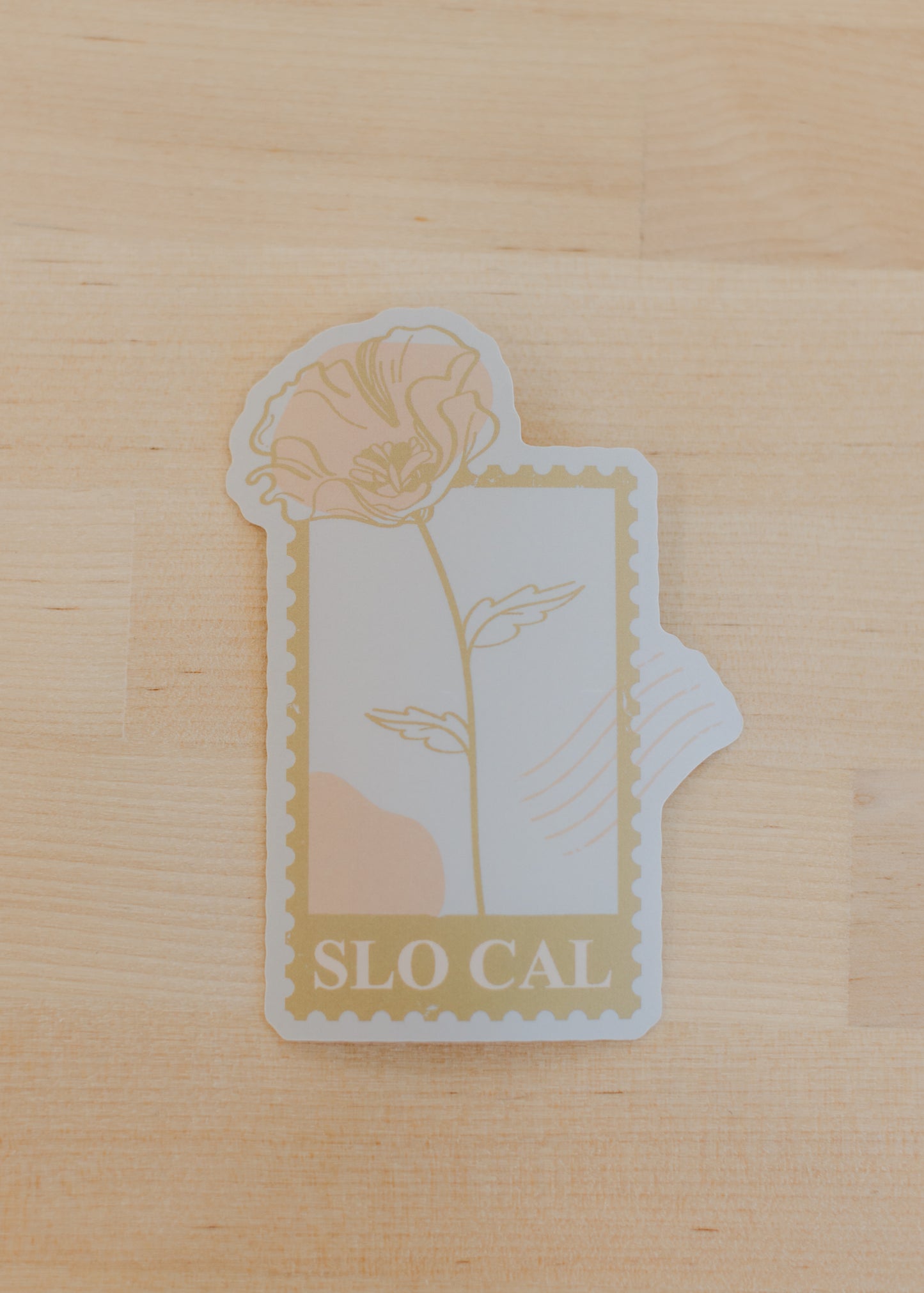 Slo Cal (Poppy) - Sticker