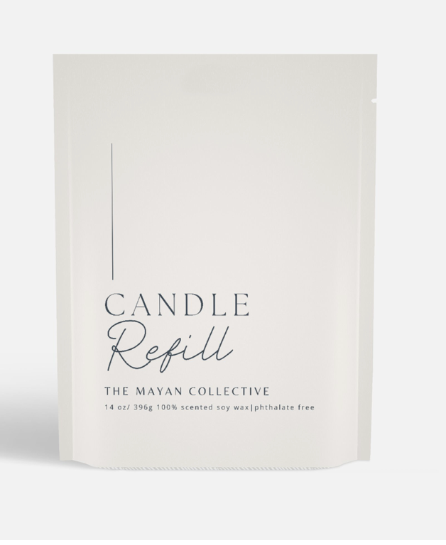 Oakmoss + Amber Candle Refill Bag