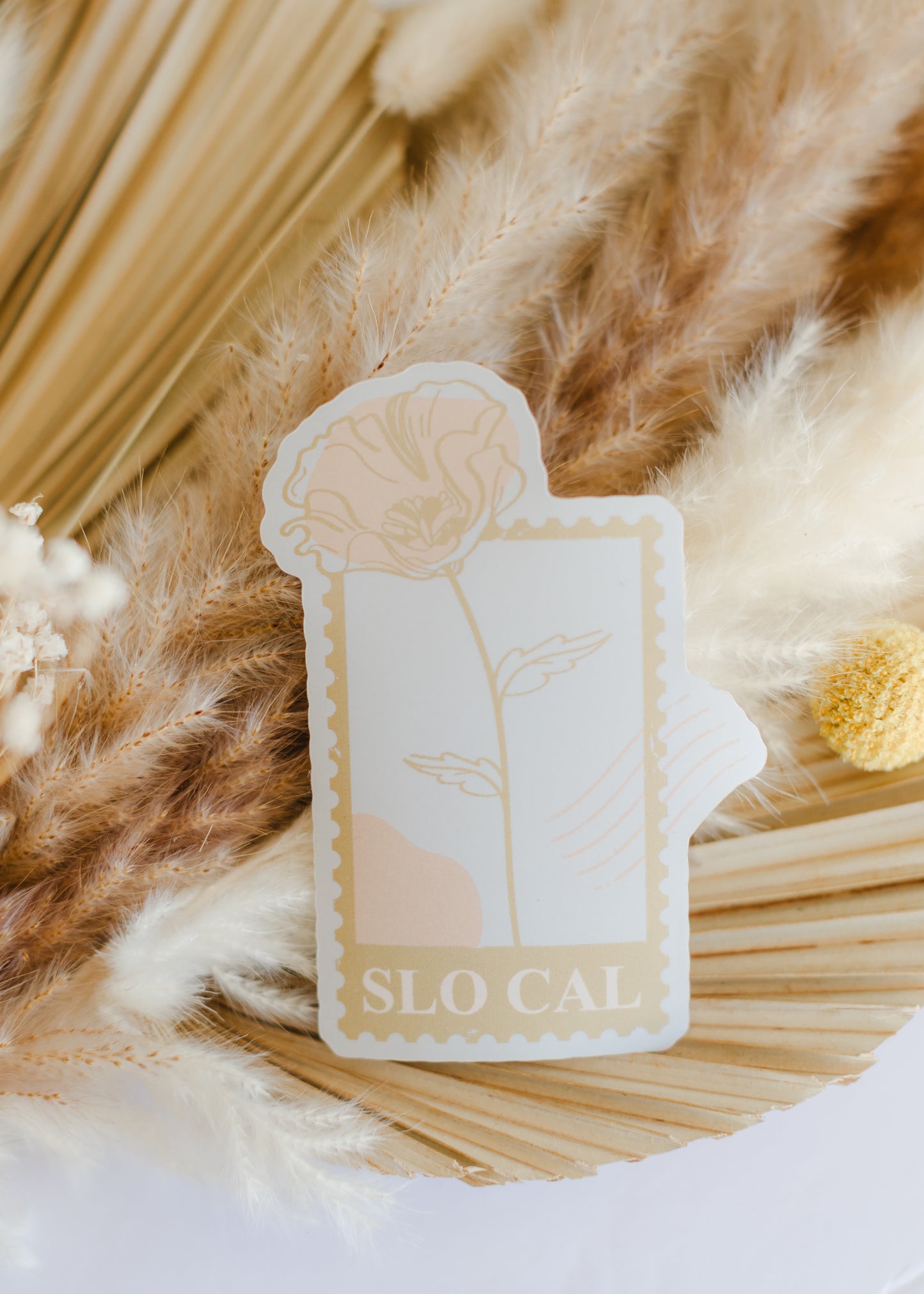 Slo Cal (Poppy) Sticker