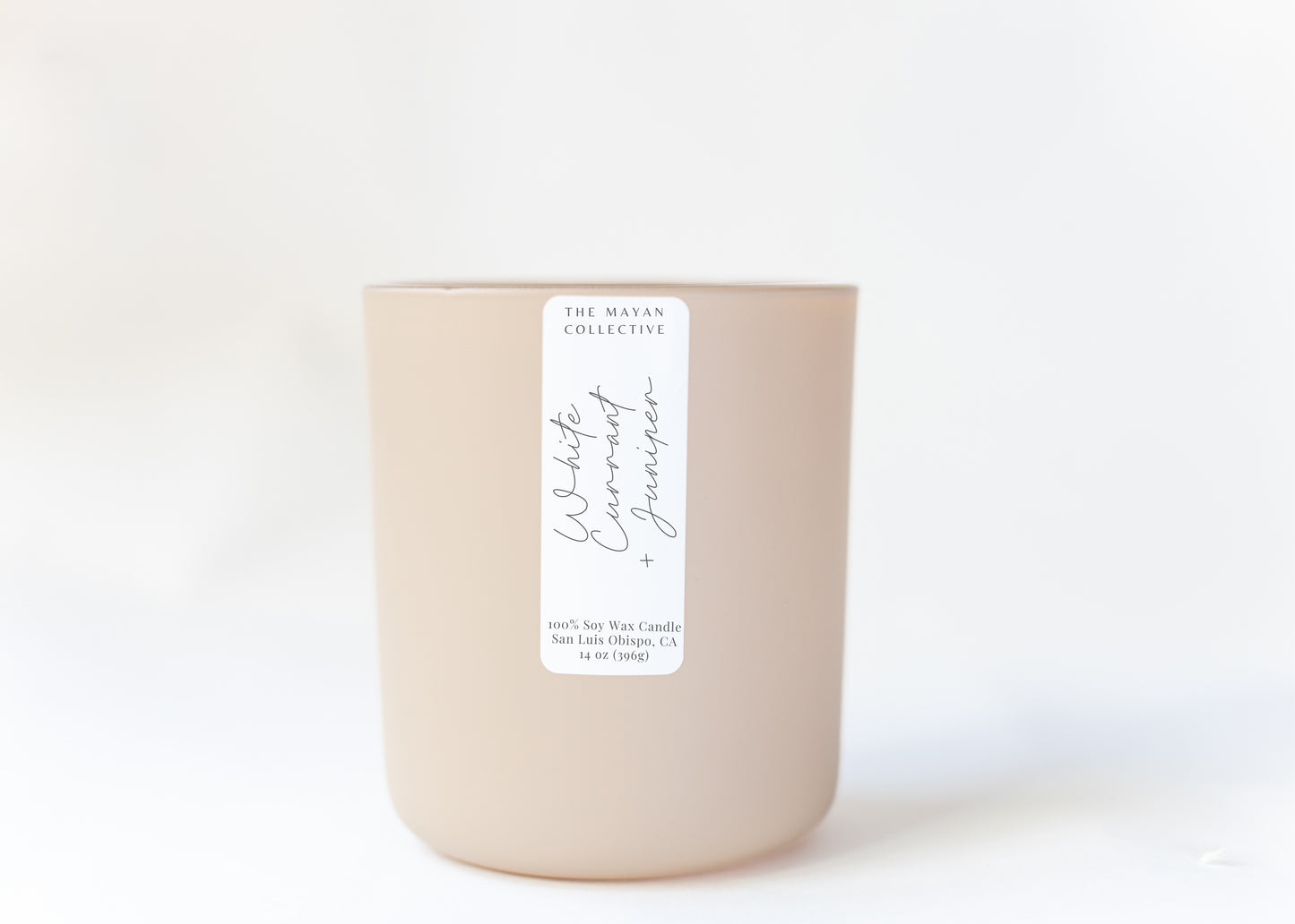 White Currant + Juniper Soy Wax Candle