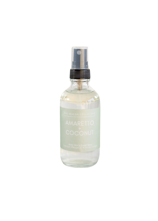 Amaretto + Coconut Body Mist / Linen & Room Spray