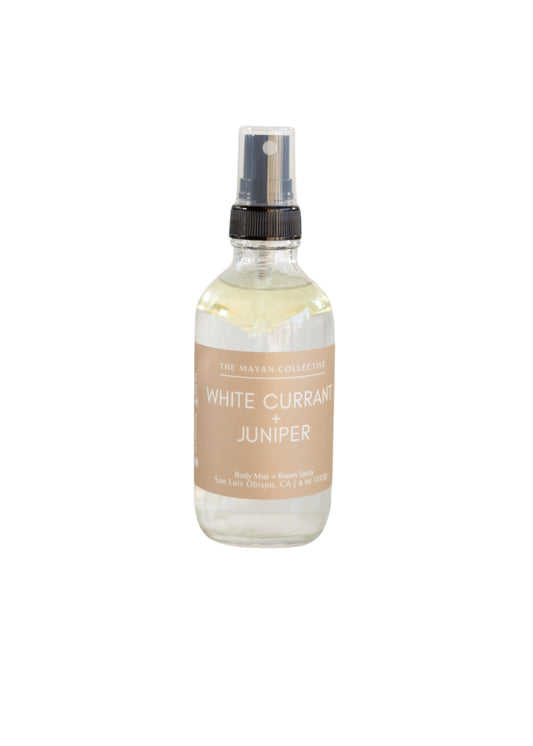 White Currant + Juniper Linen & Room Spray