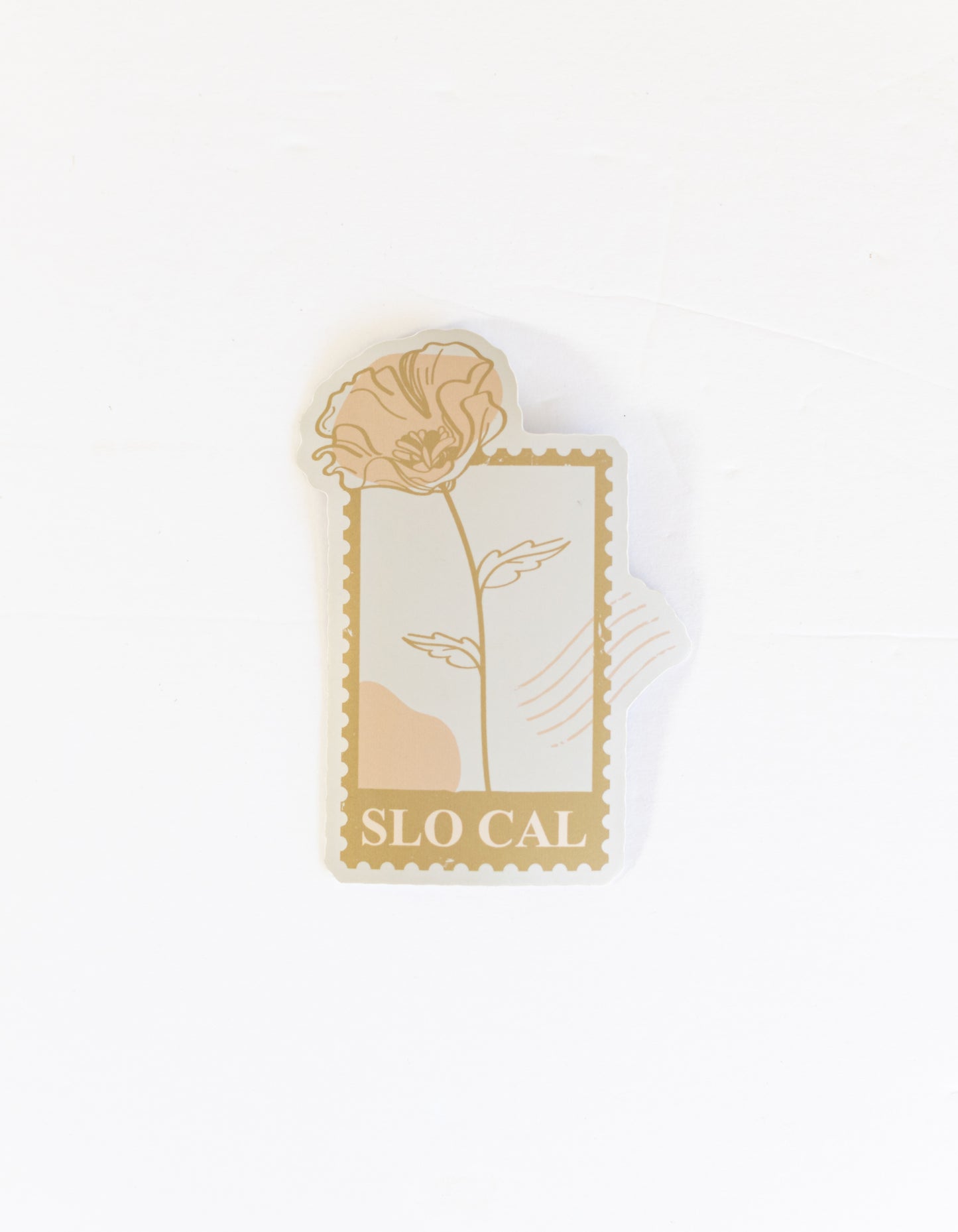 Slo Cal (Poppy) Sticker