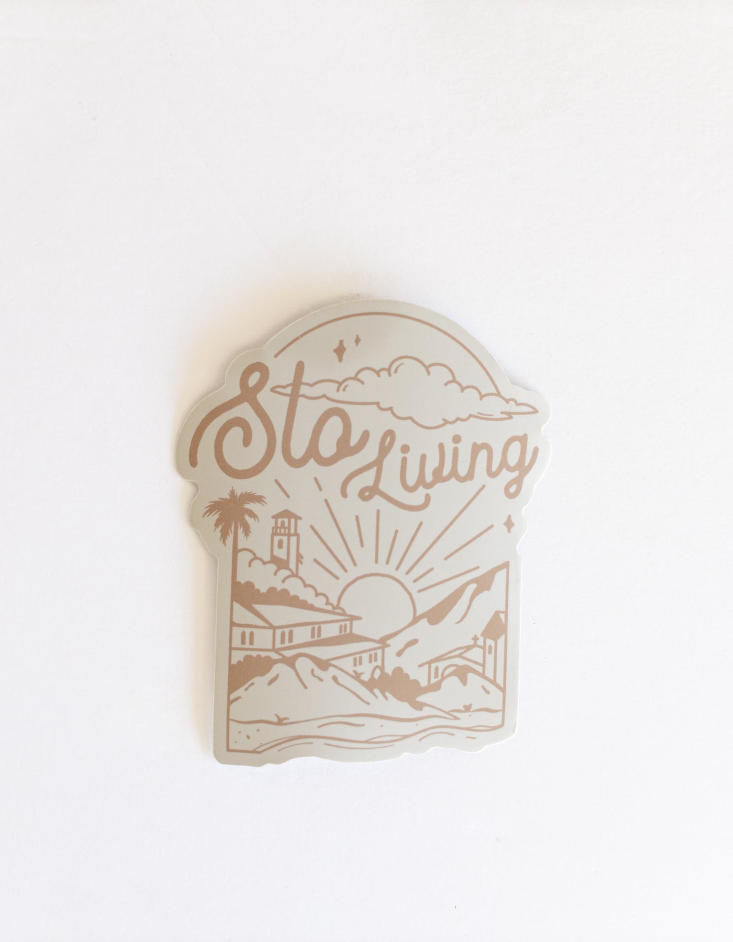 Slo Living Sticker