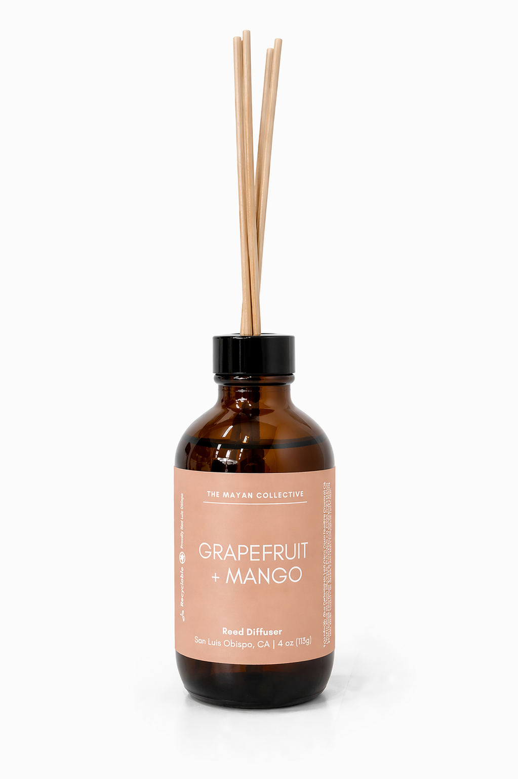 Grapefruit + Mango Reed Diffuser