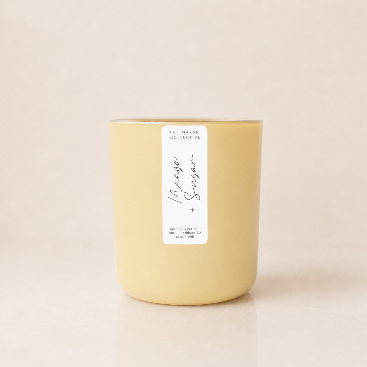 Mango + Sugar Soy Wax Candle