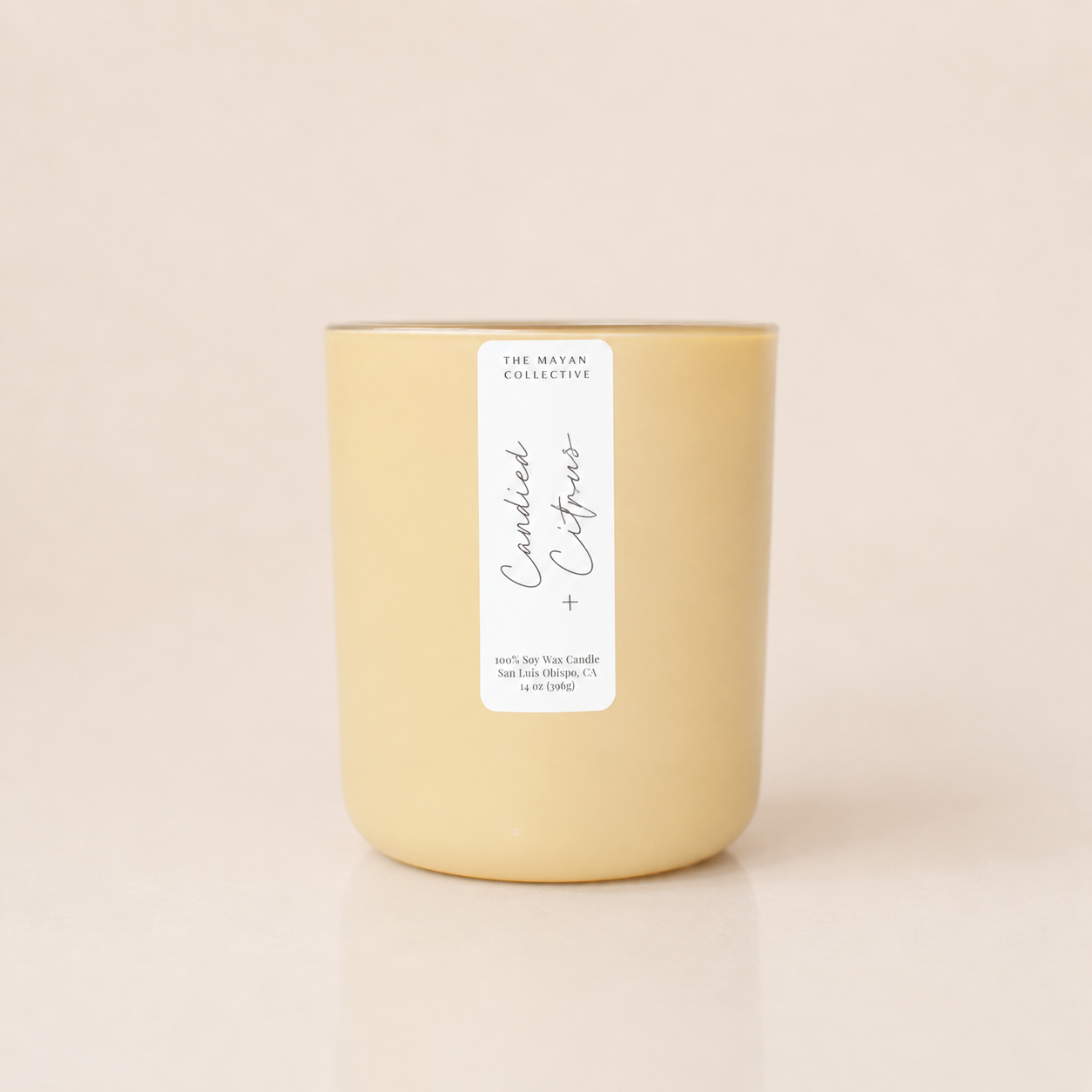 Candied Citrus Soy Wax Candle