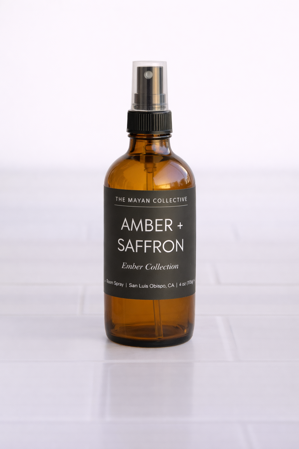 Amber + Saffron Linen + Body Spray