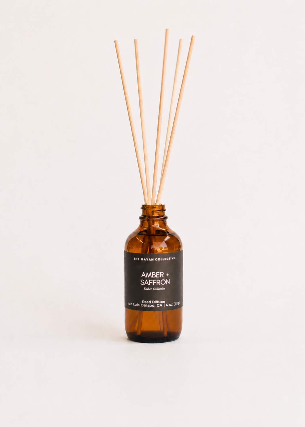 Amber + Saffron Reed Diffuser
