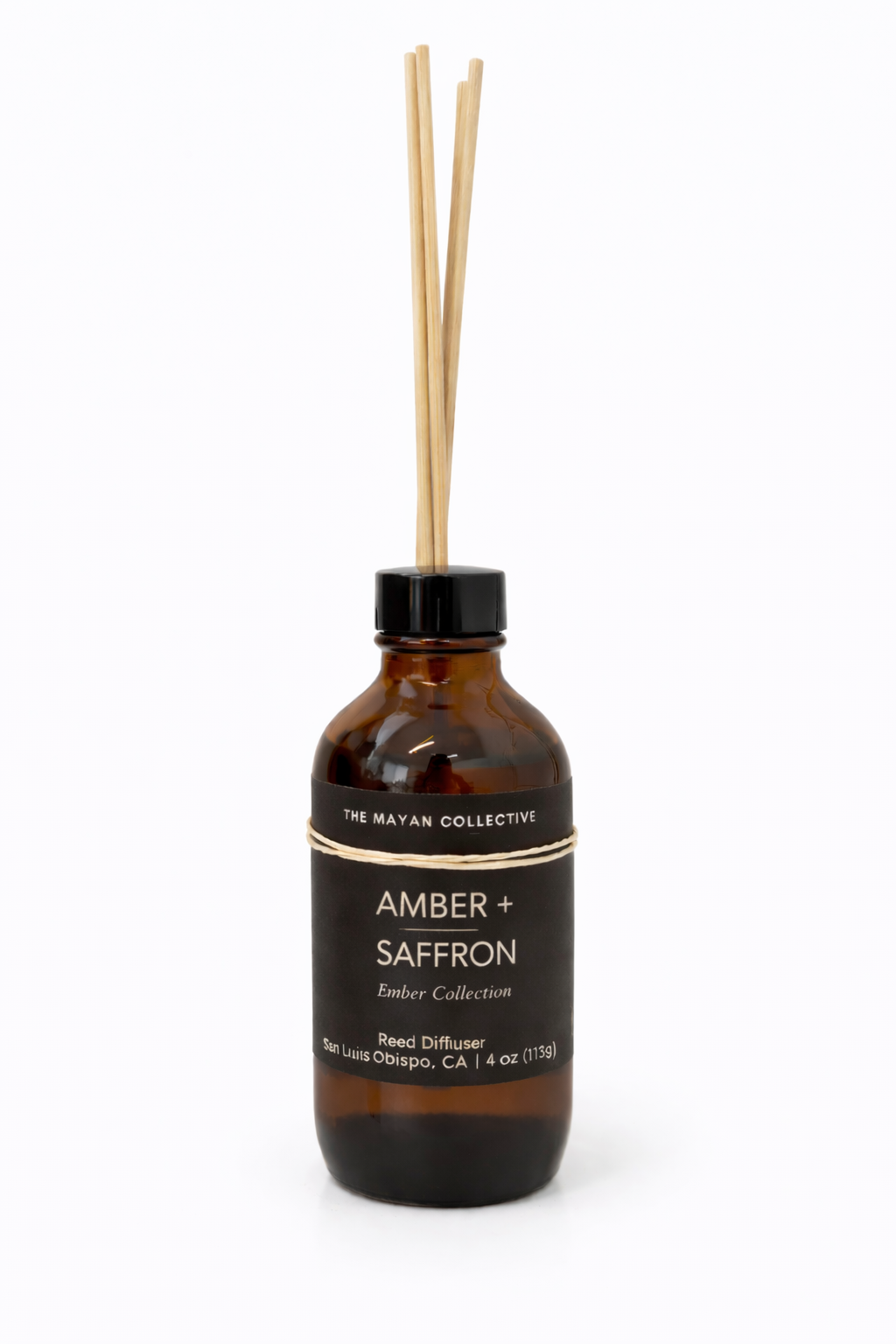 Amber + Saffron Reed Diffuser