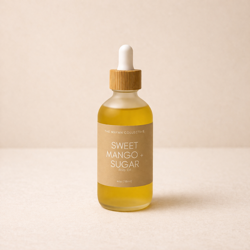 Sweet Mango and Sugar Body Oil 4 oz