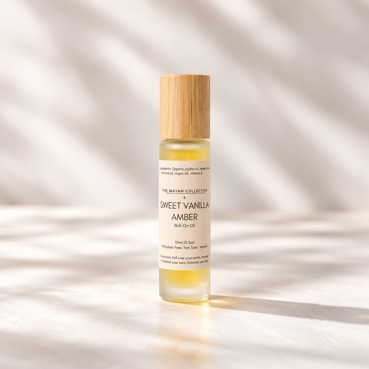 Sweet Vanilla + Amber Roll On Perfume Oil