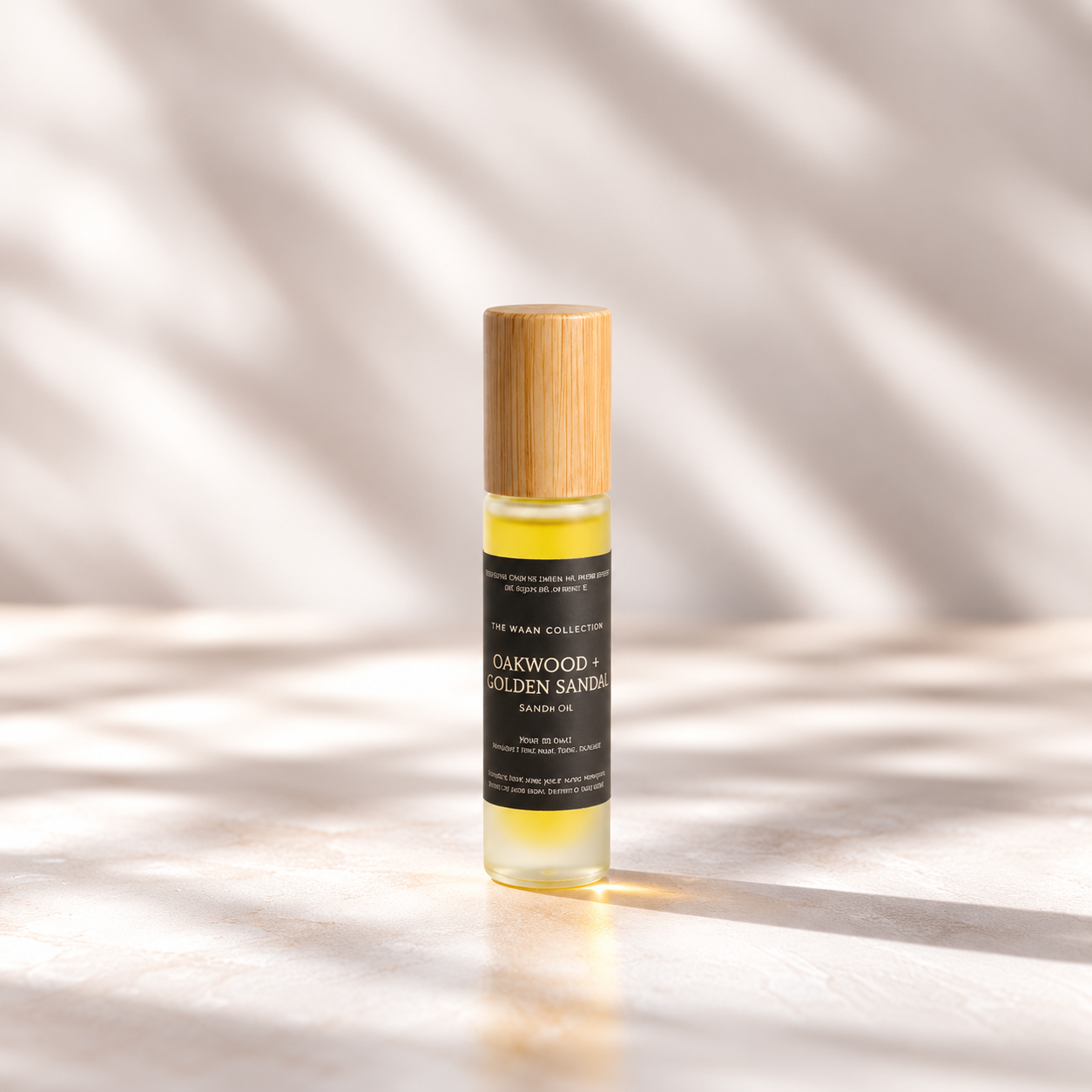 Oakwood + Golden Santal Roll On Perfume Oil