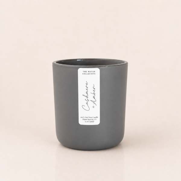 Oak Moss + Amber Soy Wax Candle