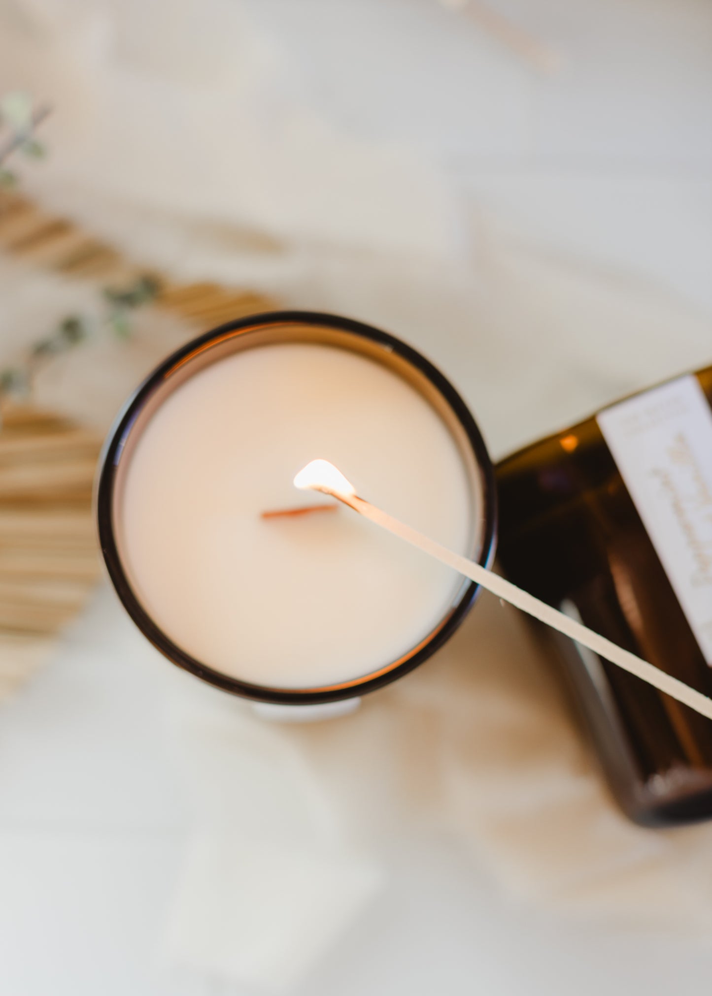 Frankincense + Myrrh Soy Wax Candle 14 oz