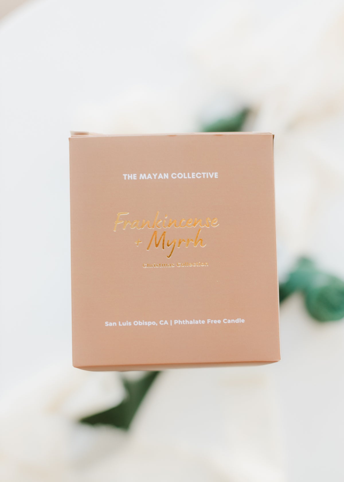 Frankincense + Myrrh Soy Wax Candle 14 oz