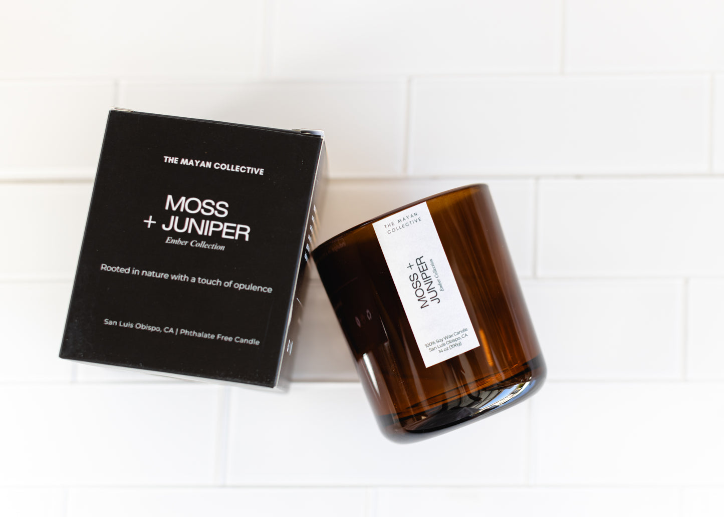 Moss + Juniper Soy Wax Candle
