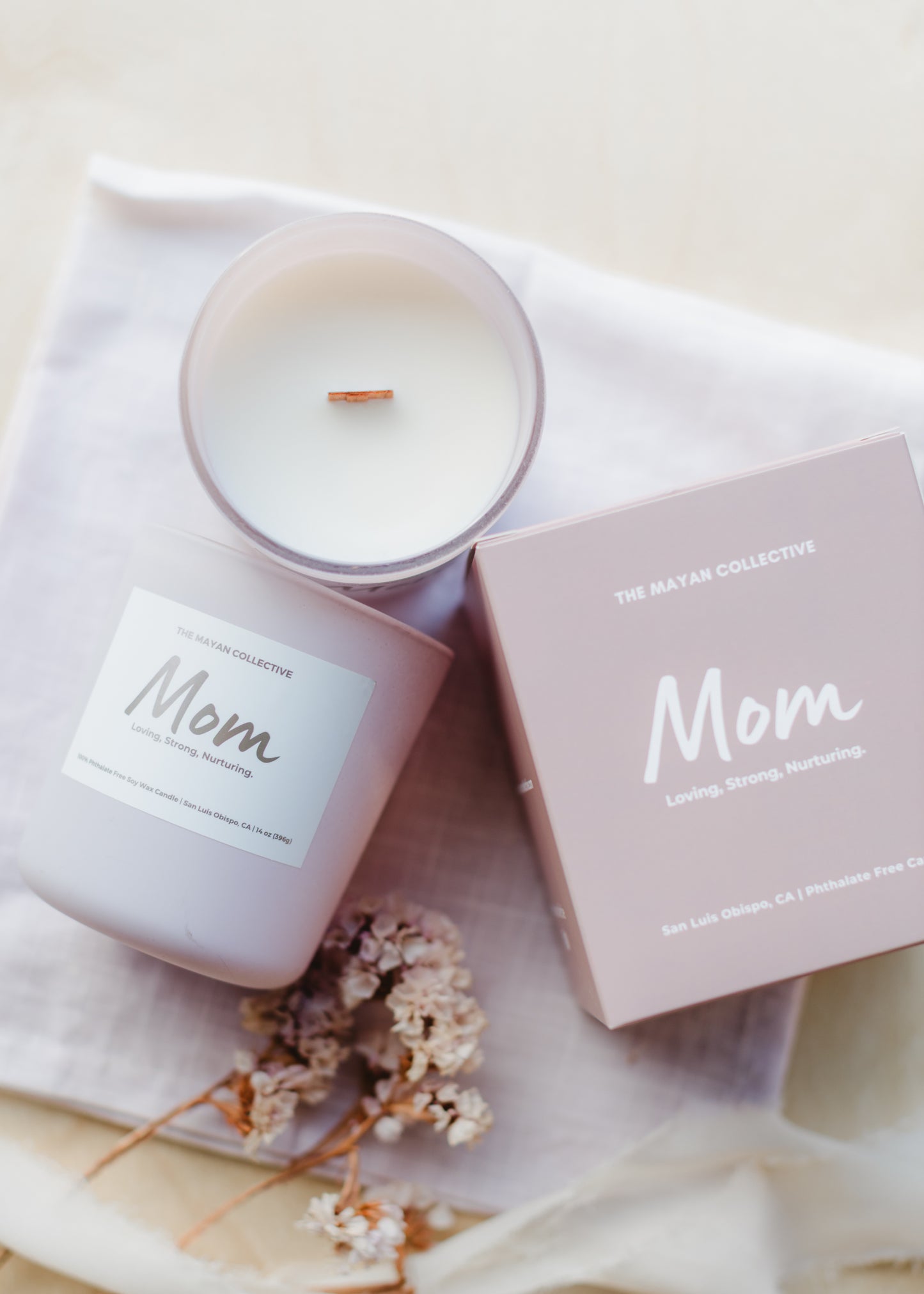 Mom Candle