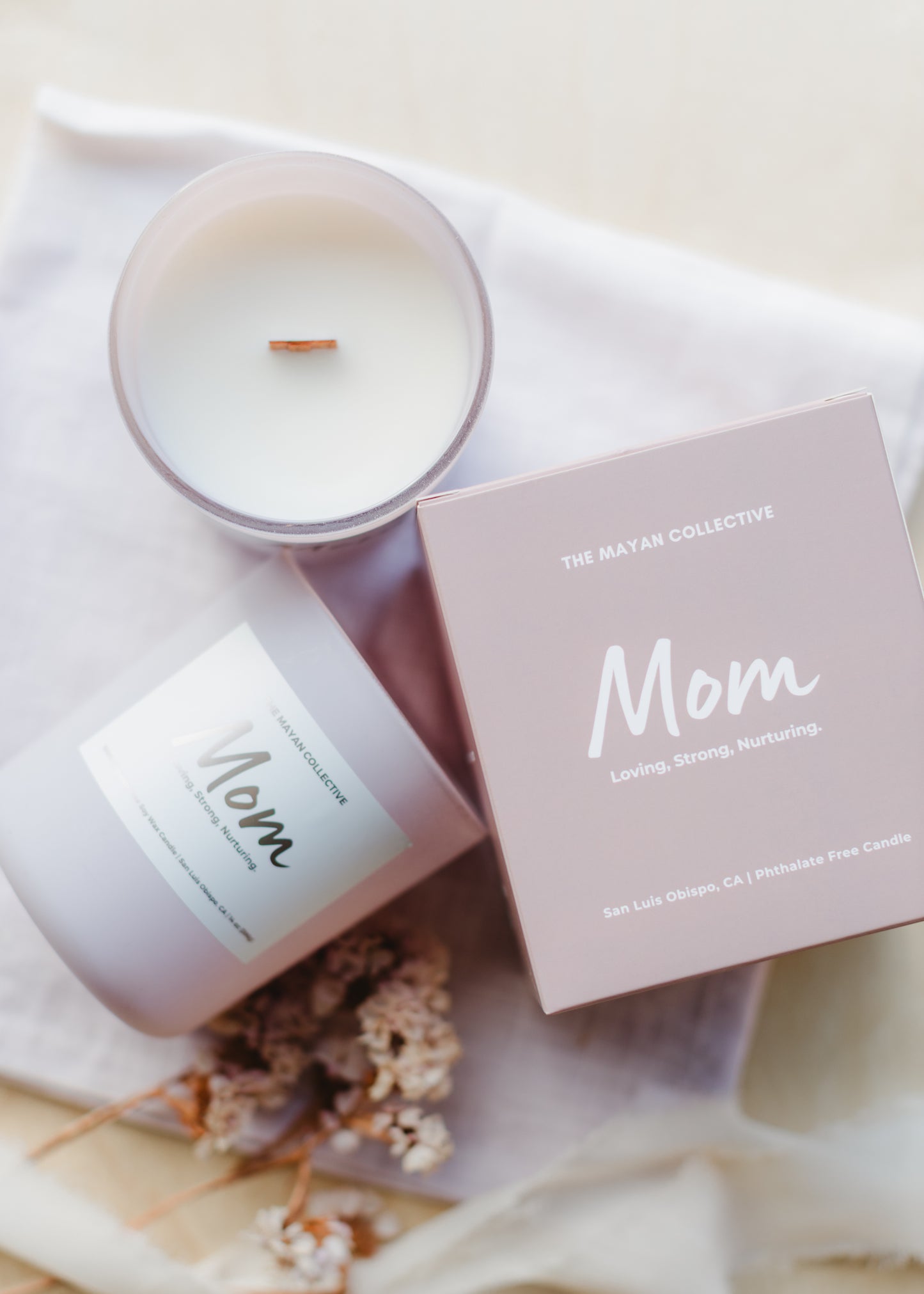 Mom Candle