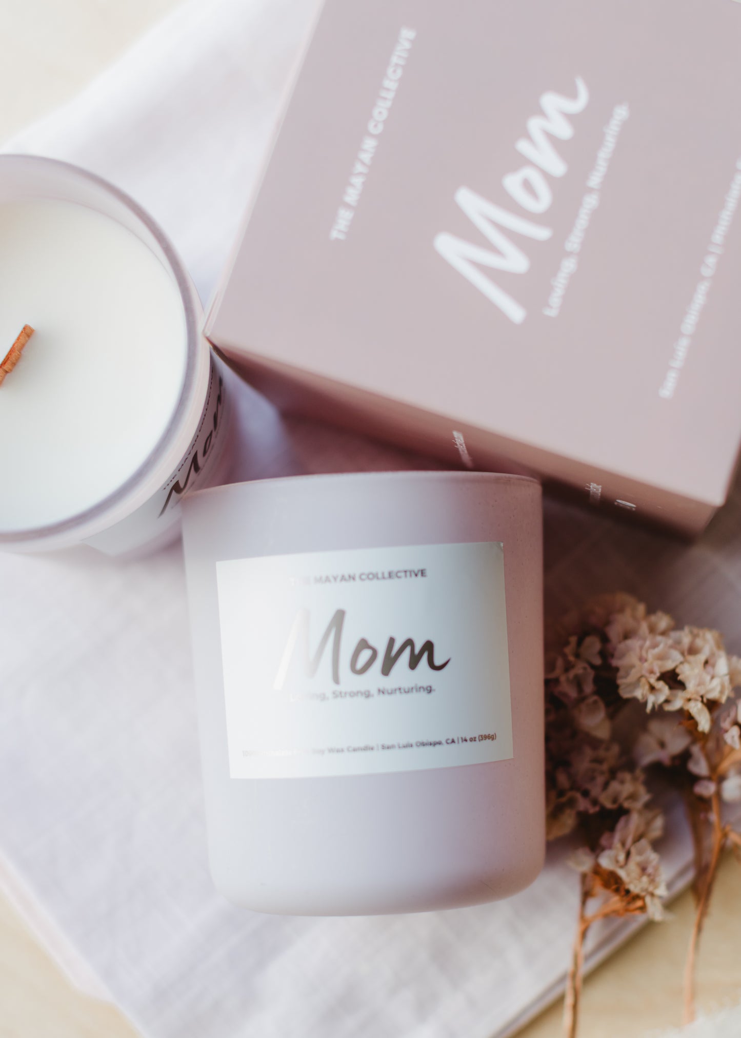 Mom Candle