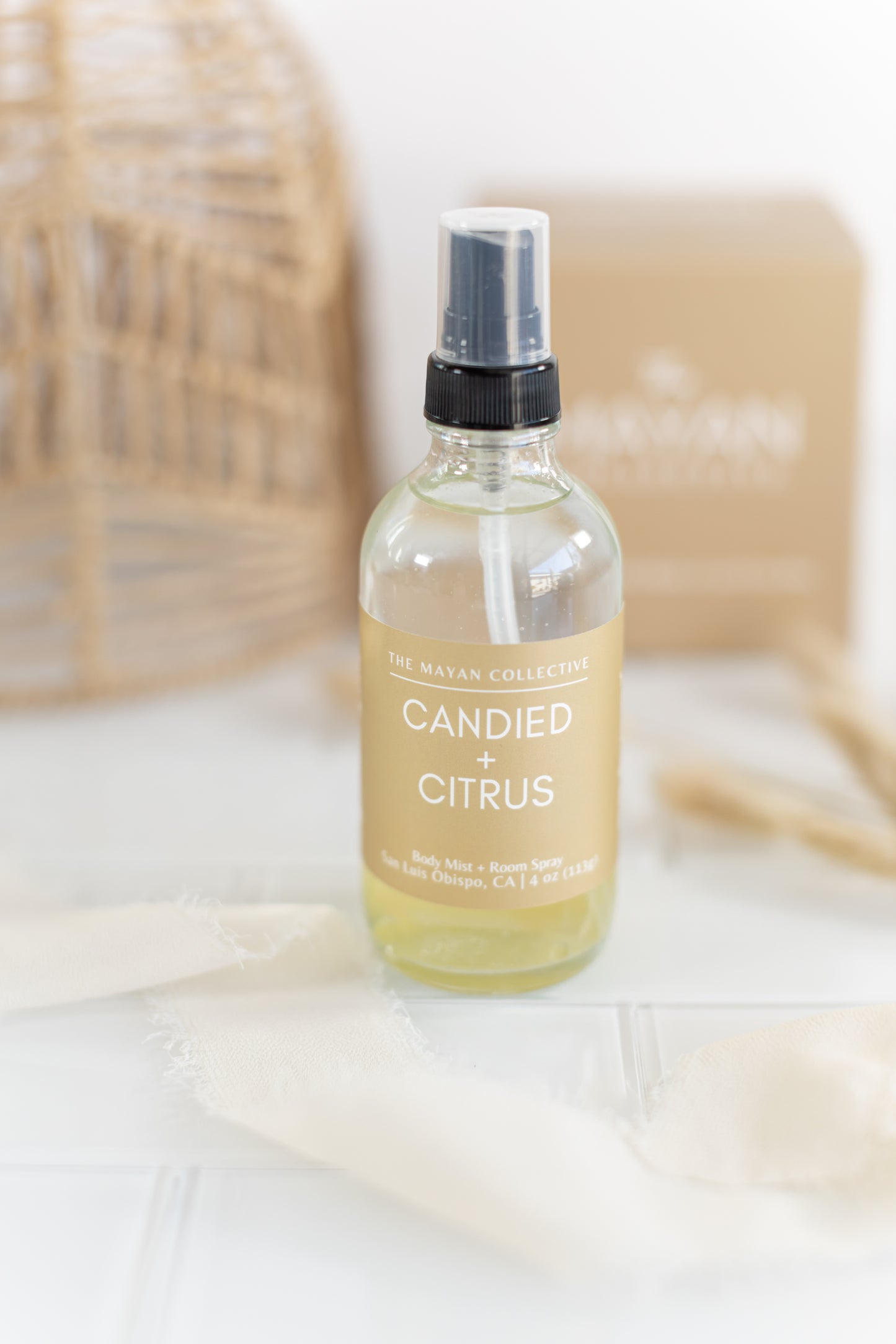 Candied Citrus Linen + Room Spray