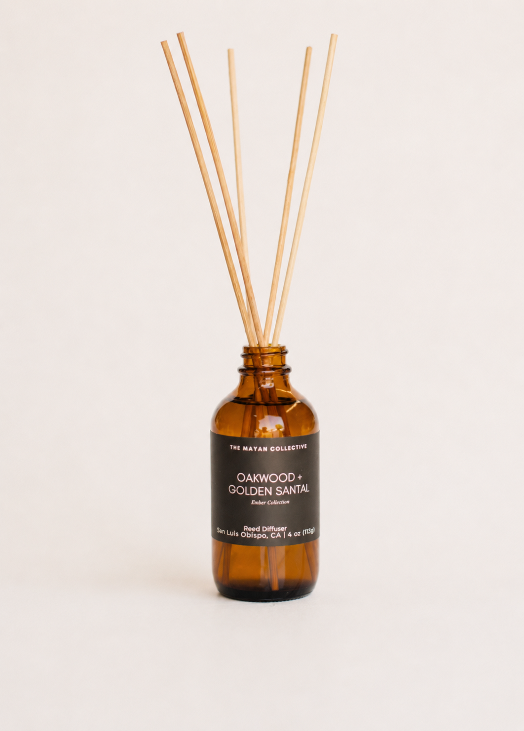 Oakwood + Golden Santal Reed Diffuser