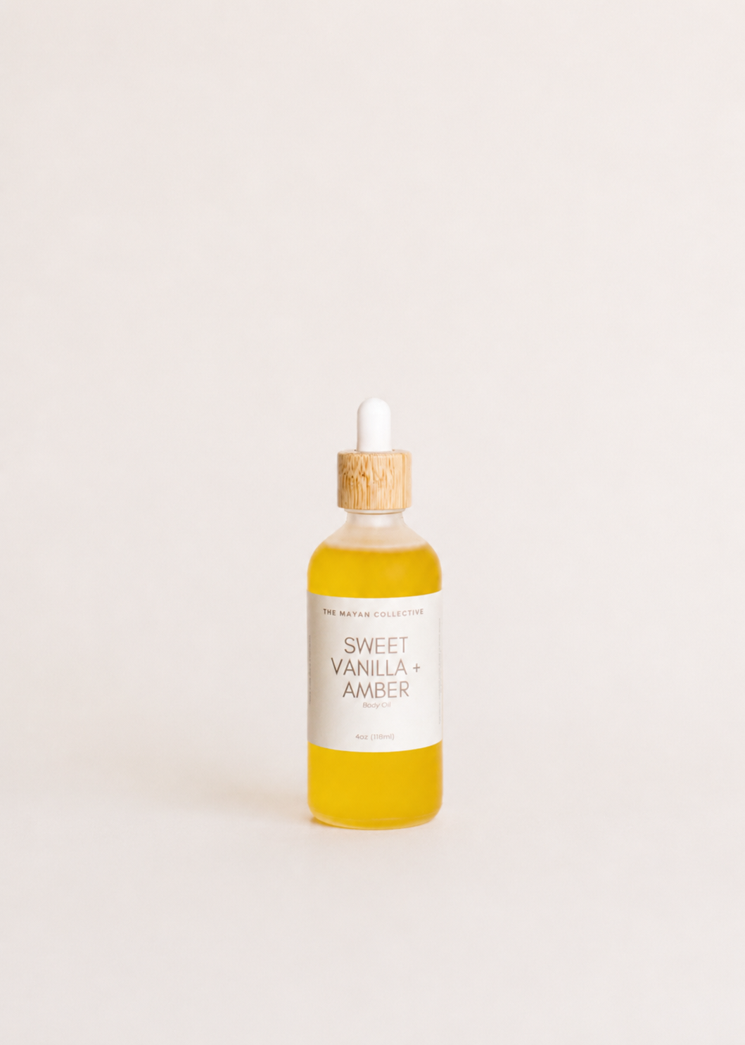Sweet Vanilla + Amber Body oil 4oz