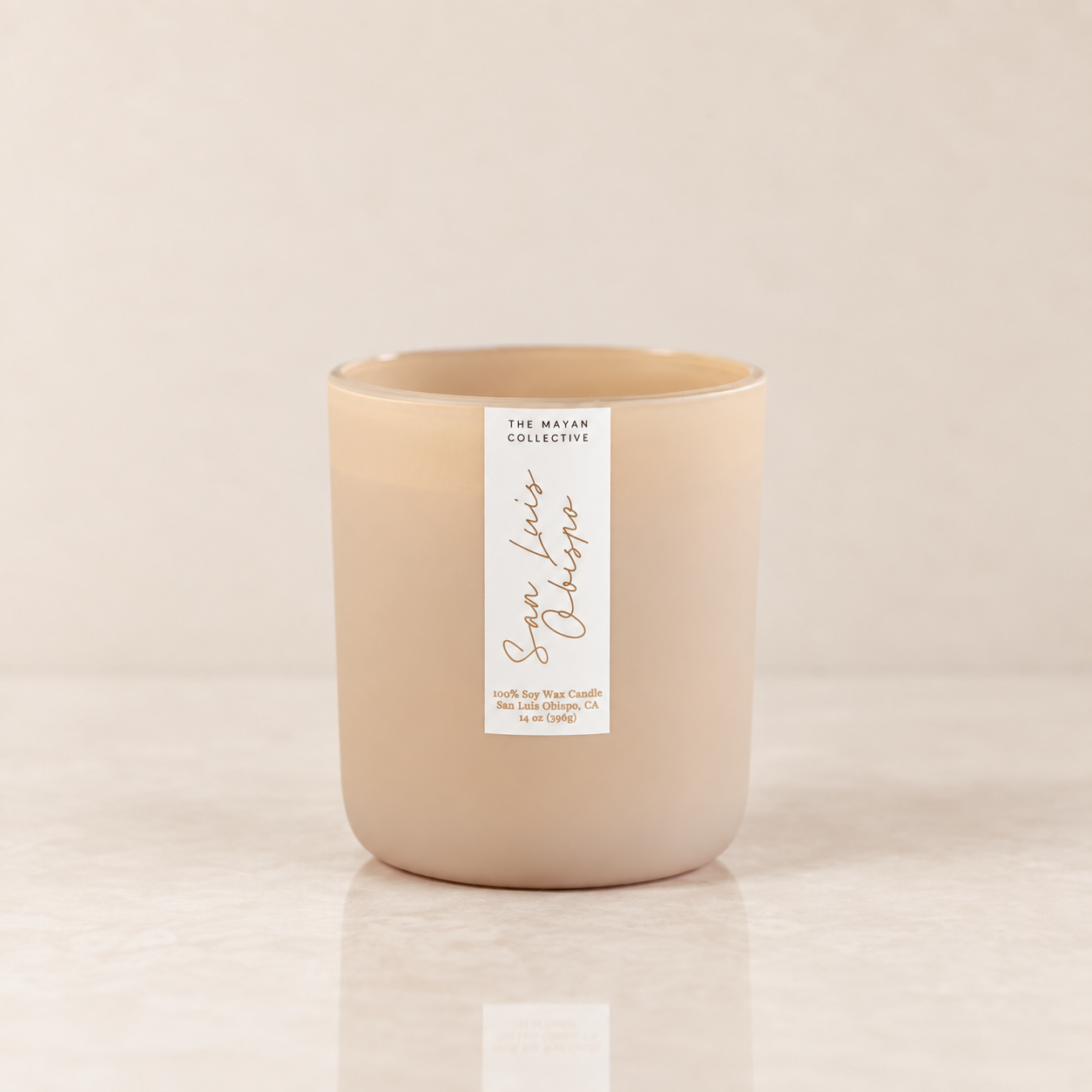 San Luis Obispo Soy Wax Candle | White Currant + Juniper