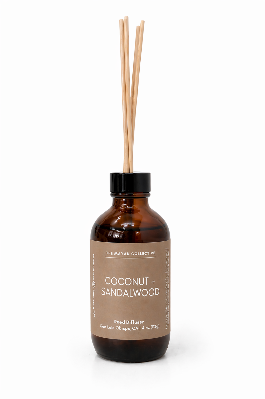 Coconut + Sandalwood Reed Diffuser