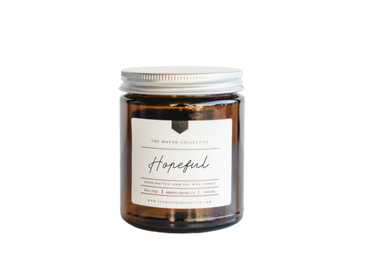 Bamboo Forest Soy Wax Candle "Hopeful"